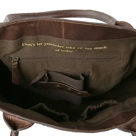 STS Ranchwear Chocolate Basic Bliss Tote