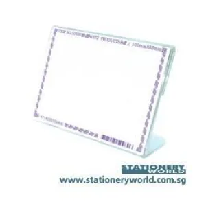STZ Acrylic Card Stand 100 x 65mm 50980