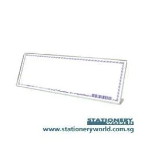 STZ Acrylic Card Stand 250 x 80mm 50982