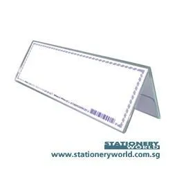 STZ Acrylic Card Stand 300 x 100mm 50993