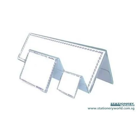 STZ Tent Acrylic Card Stand 75 x 55mm 50979