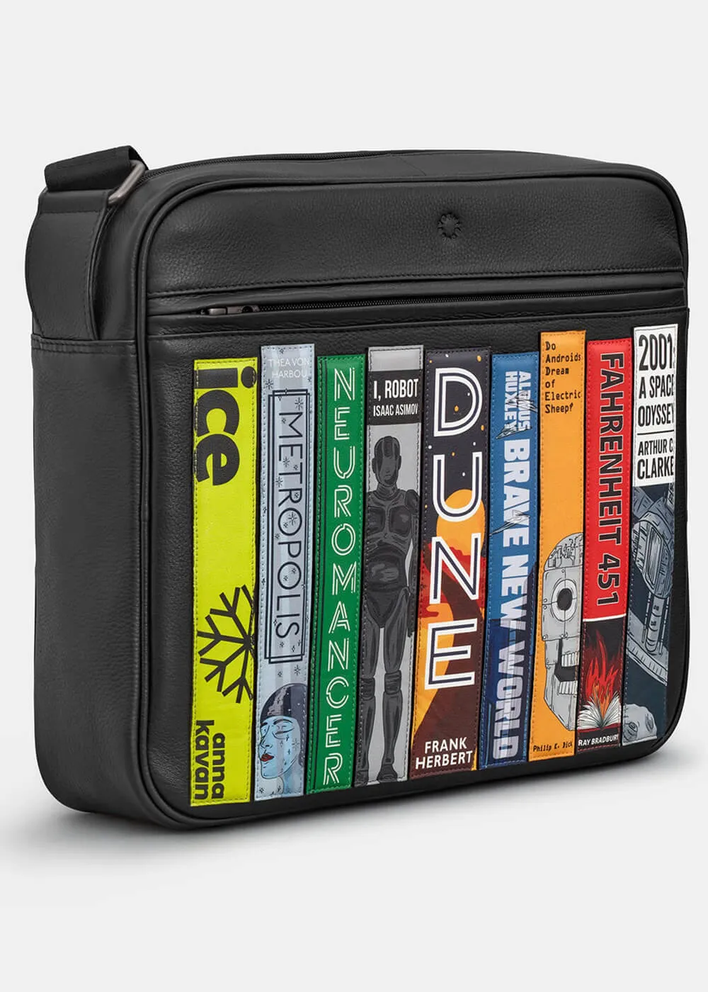 Succubus Bags Books Sci-Fi Bookworm Messenger Tas Zwart