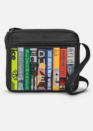 Succubus Bags Books Sci-Fi Bookworm Messenger Tas Zwart