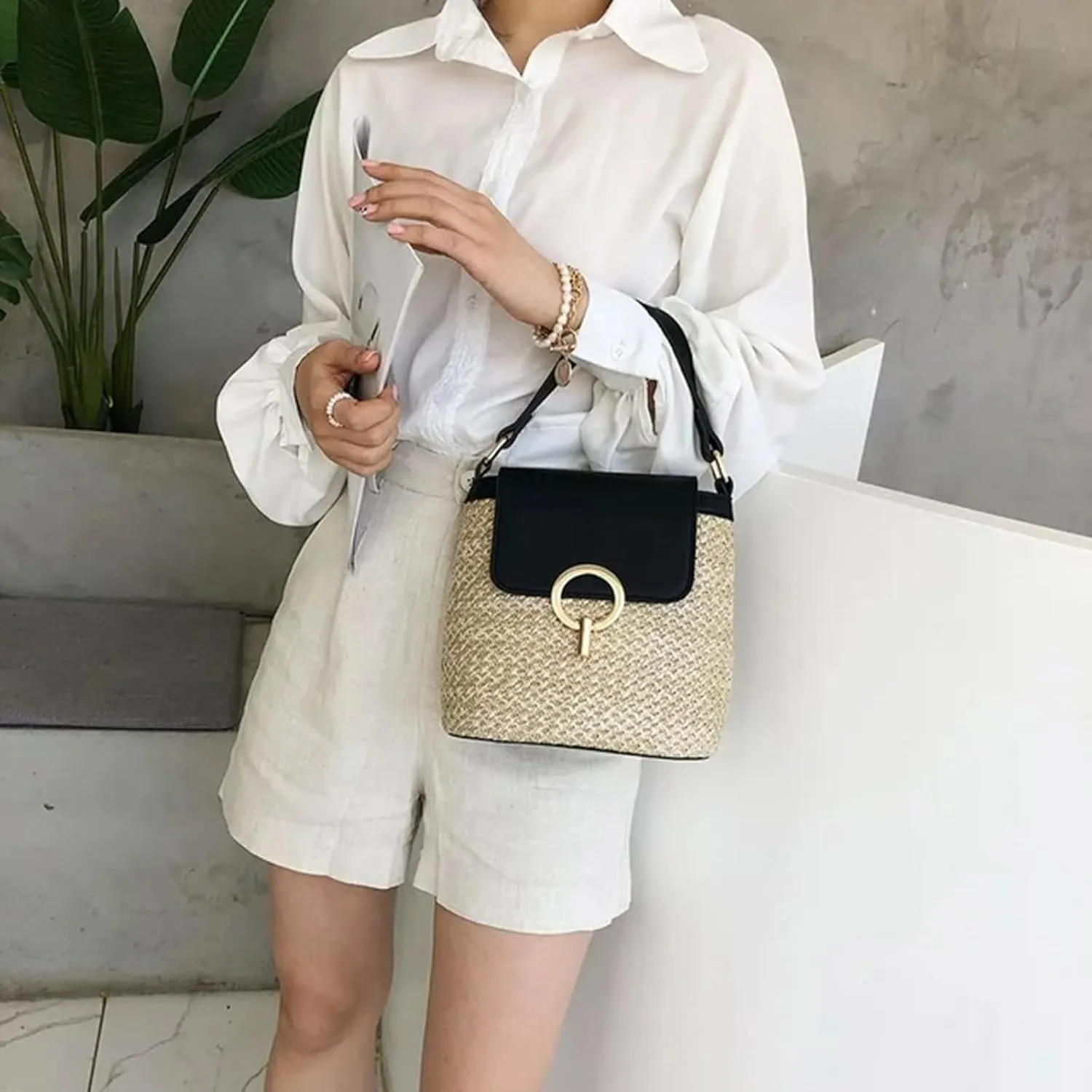 Summer Purses for Women 2025 Crossbody Waterproof Nylon Crossbody Bags for Woman Trendy Lightweight Carry on Bag(A)