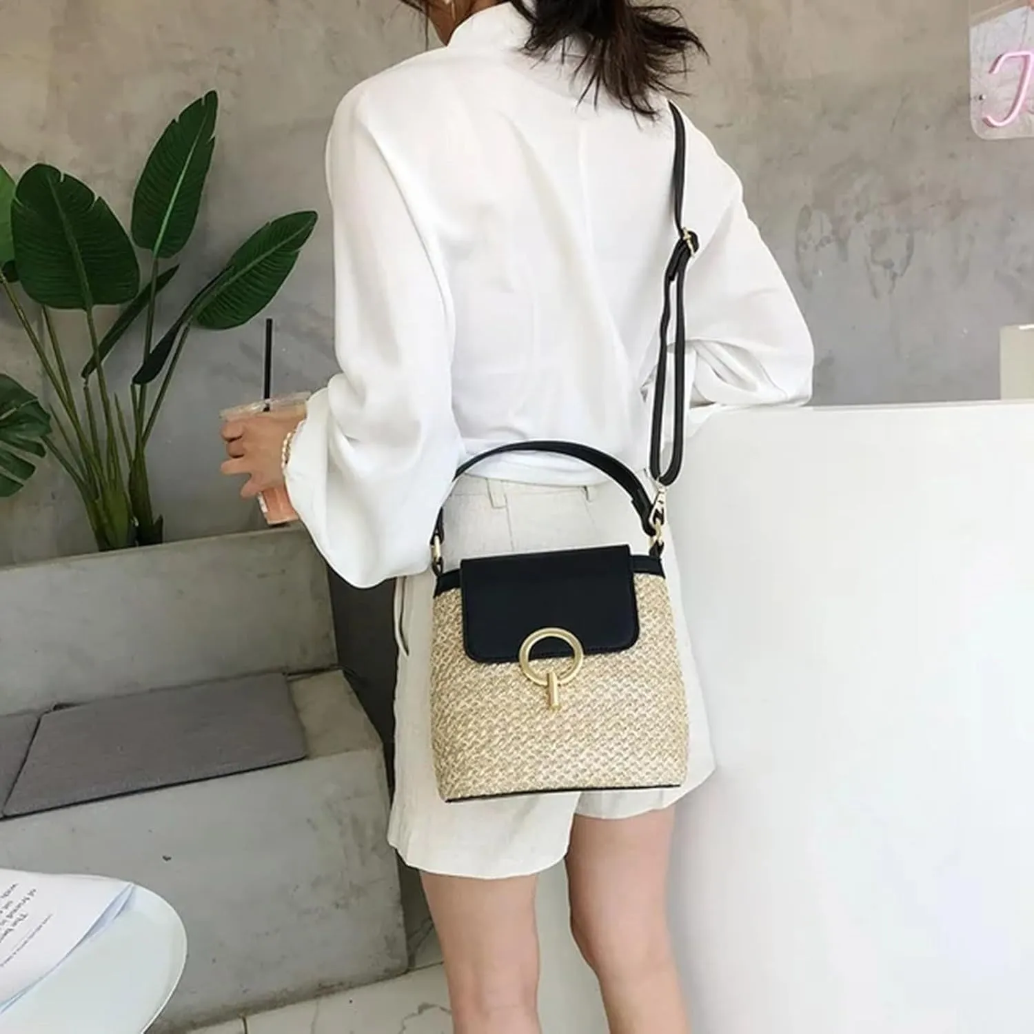 Summer Purses for Women 2025 Crossbody Waterproof Nylon Crossbody Bags for Woman Trendy Lightweight Carry on Bag(A)