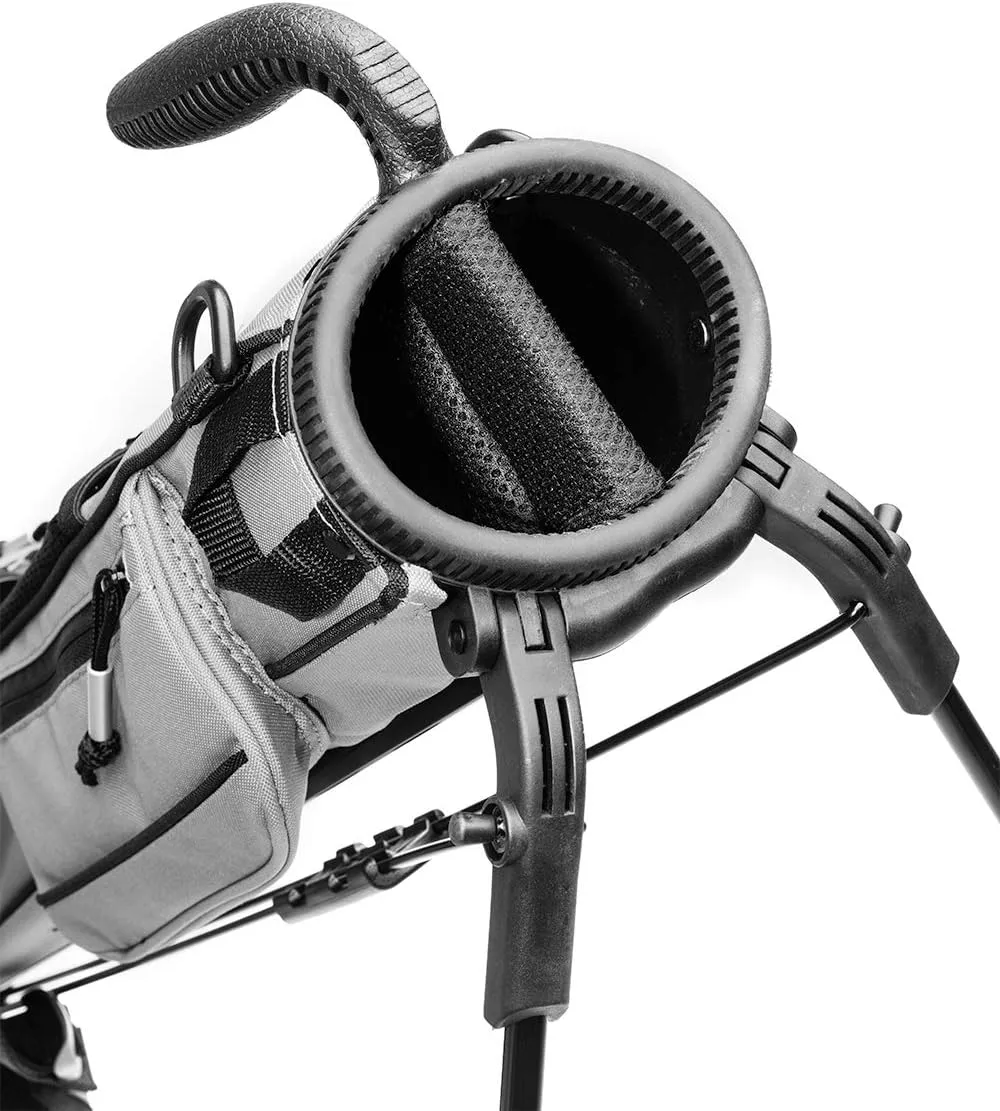 Sunday Golf - Lightweight Sunday Golf Bag with Strap and Stand – Easy to Carry and Durable Pitch n Putt Golf Bag – Golf Stand Bag for The Driving Range, Par 3 and Executive Courses – 31.5 inches Tall…