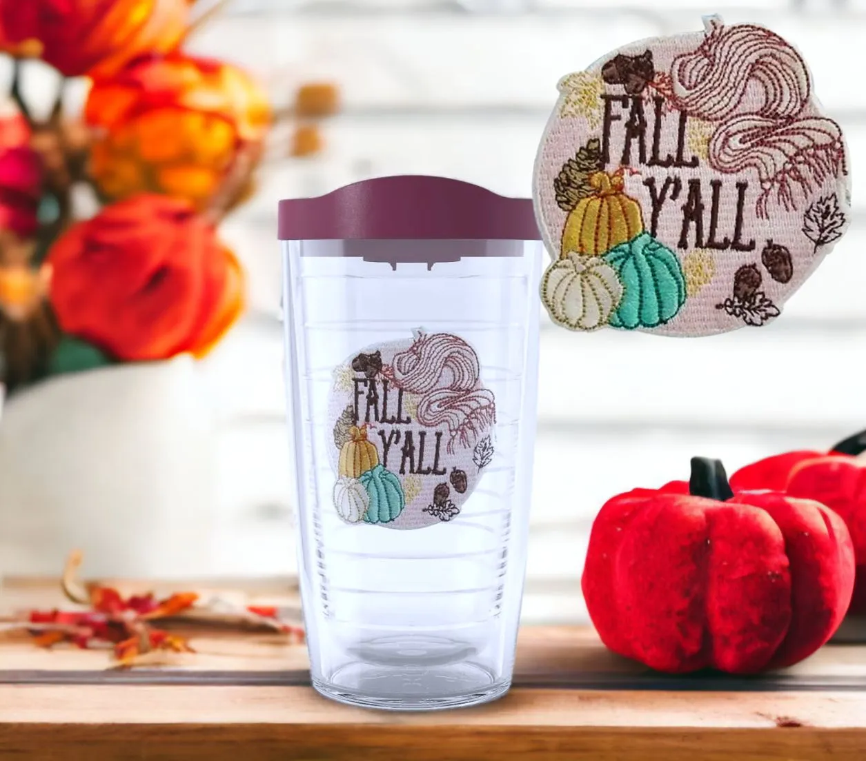 Tervis Fall Tumblers with Lids