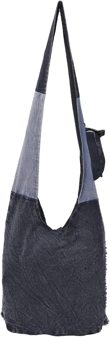 THE COLLECTION ROYAL Hobo Crossbody Bags for Women, Boho Purse, Boho Bag | Hippie Bag, Indie Tote Bag, Cloth Purse for Women