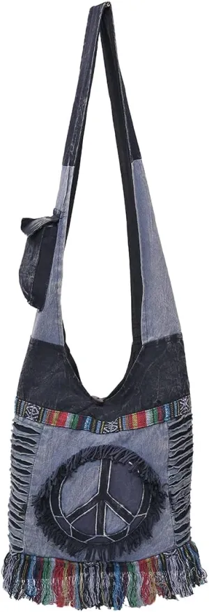 THE COLLECTION ROYAL Hobo Crossbody Bags for Women, Boho Purse, Boho Bag | Hippie Bag, Indie Tote Bag, Cloth Purse for Women
