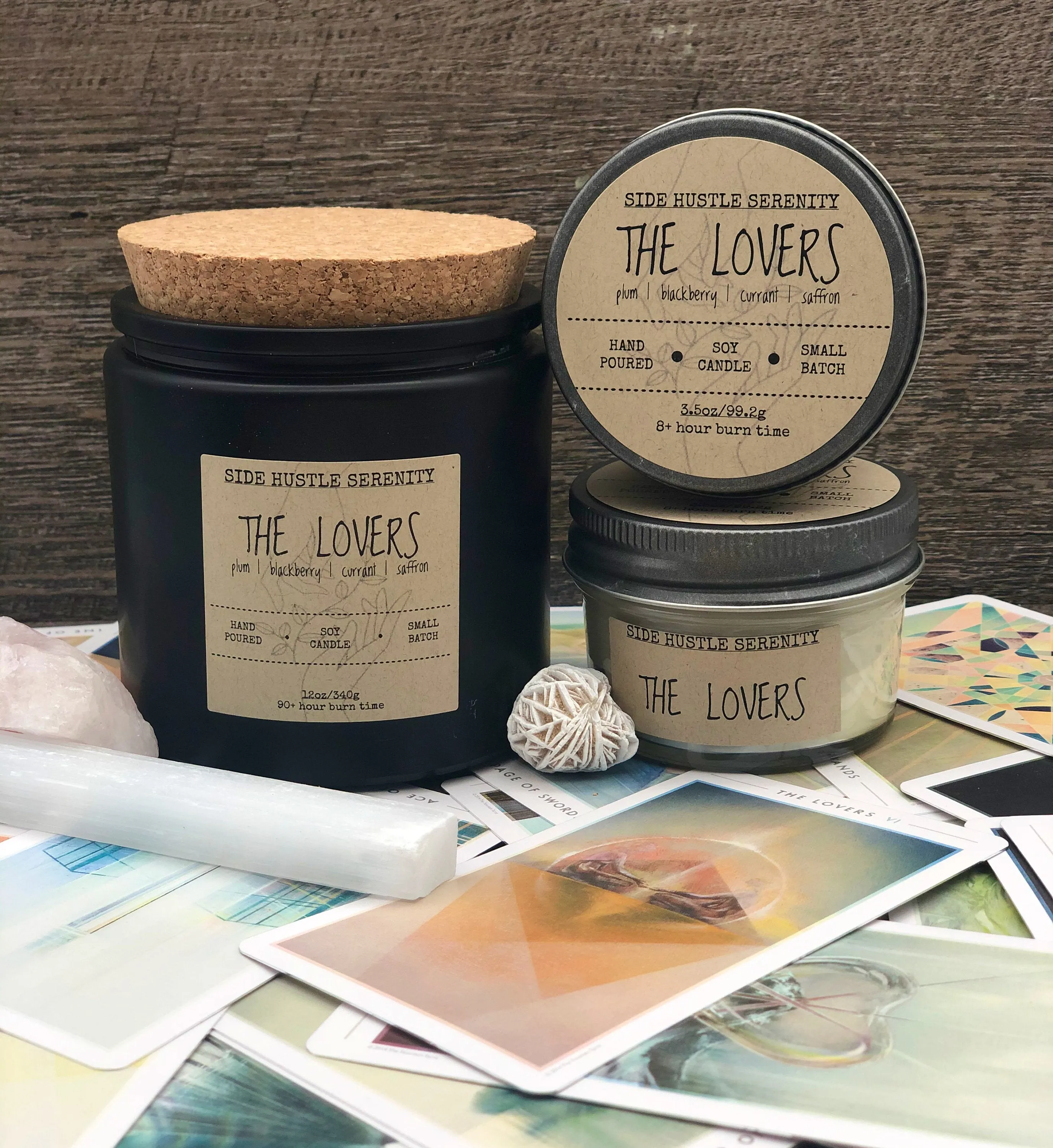 THE LOVERS | Scented Soy Candle | 12oz