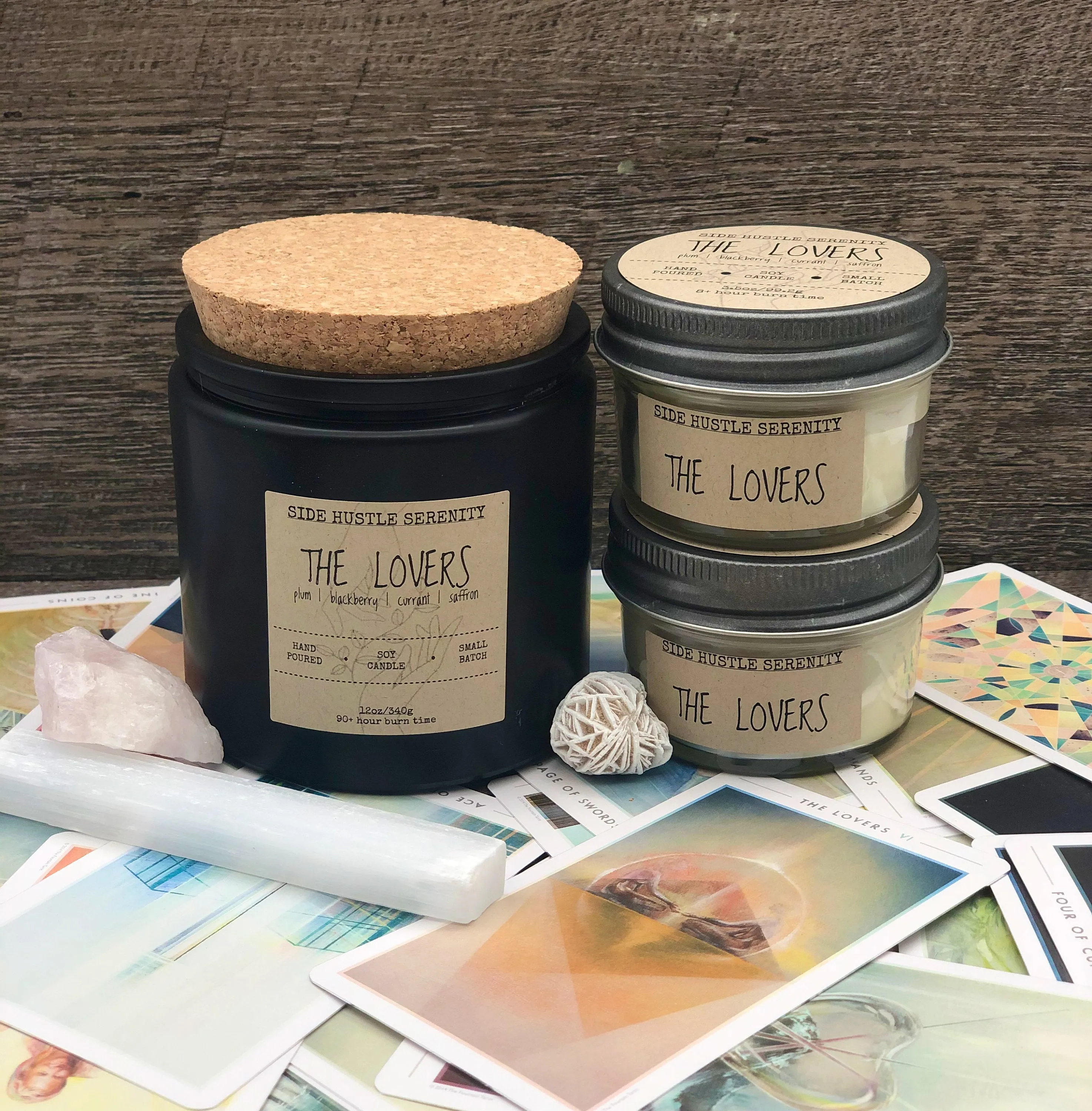 THE LOVERS | Scented Soy Candle | 12oz