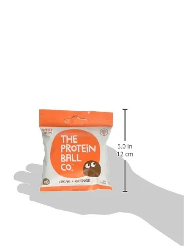 The Protein Ball Co Whey Protein Balls 10x45g Cacoa & Orange