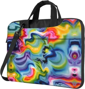 Tie Dye Laptop Bag - Shockproof & Stylish Laptop Handbag For Unique And Safe Laptop Transportation