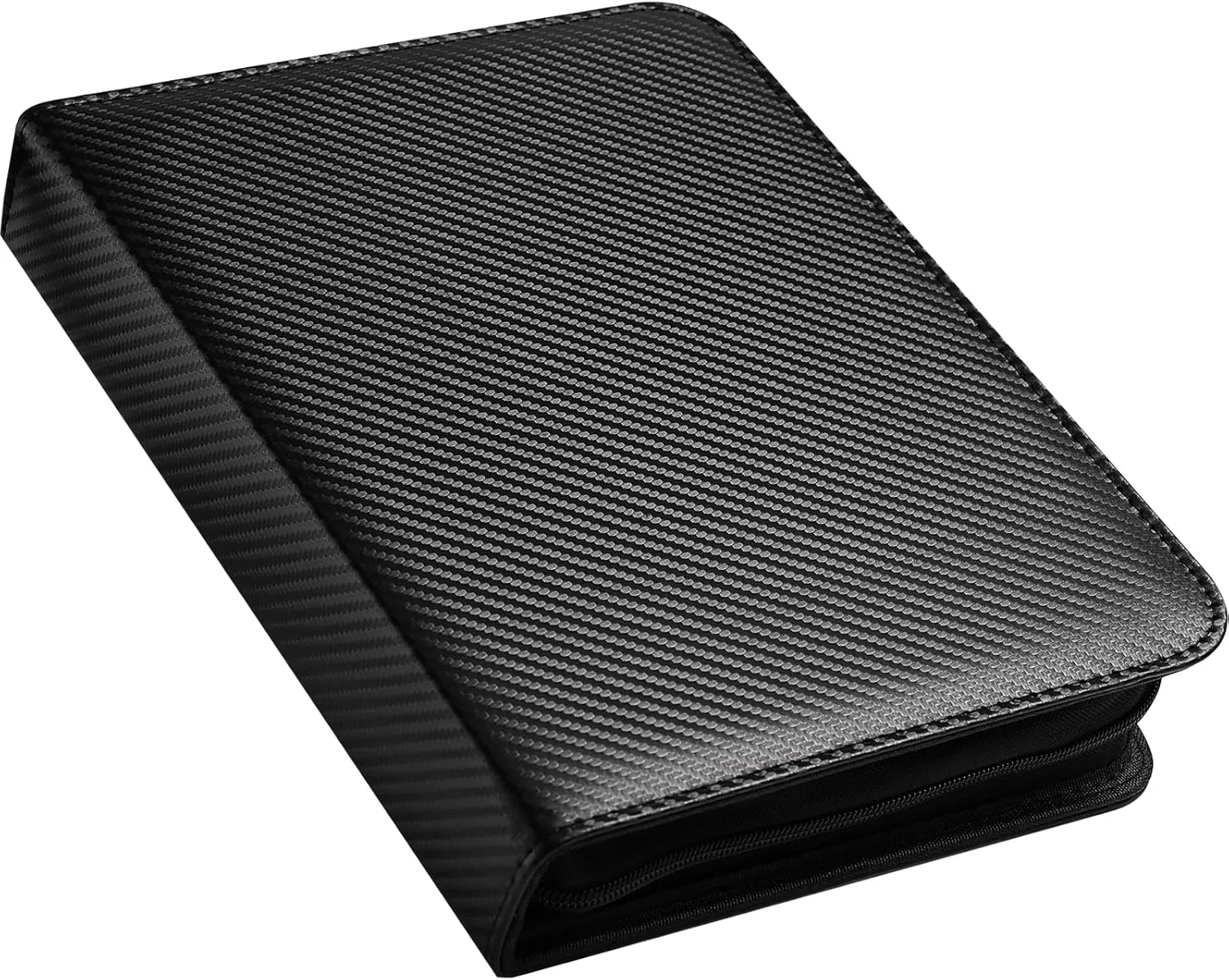 Toploader Binder 4 Pocket - Upgraded Hold 144 Toploaders with Sleeves for 3" x 4" Rigid Portable Card Holders Double Sided PU Card Holder for Sports Card, MTG, TCG, Game