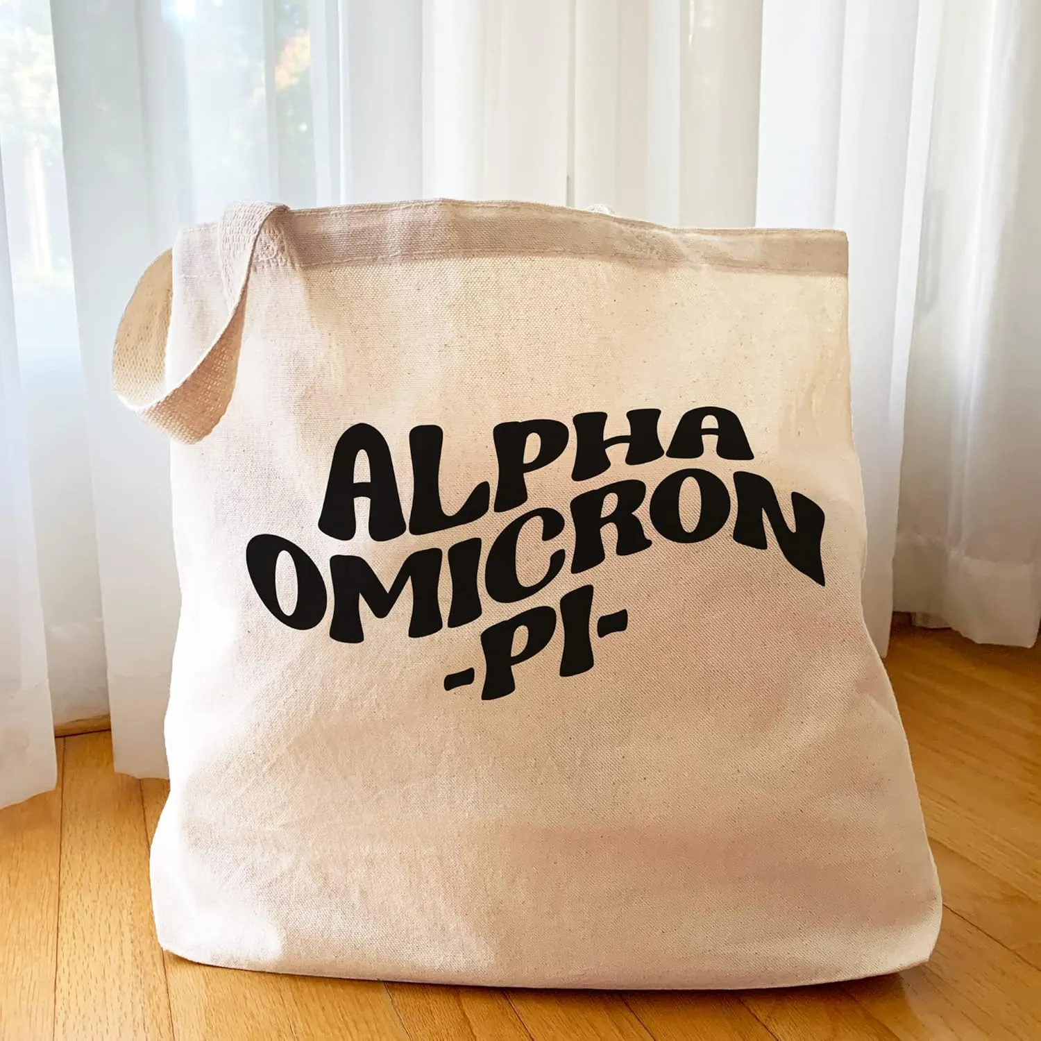 Tote Bag for Sorority - Mod Style Large Canvas Bag - Gifts for Women