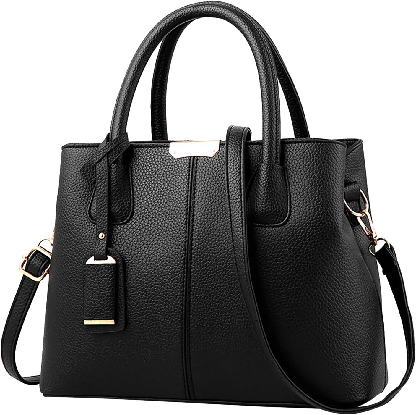 Tote Bag For Women Work Color Block Leather Large Handbags Shoulder Bag With Top Handle For Her Mom Sister