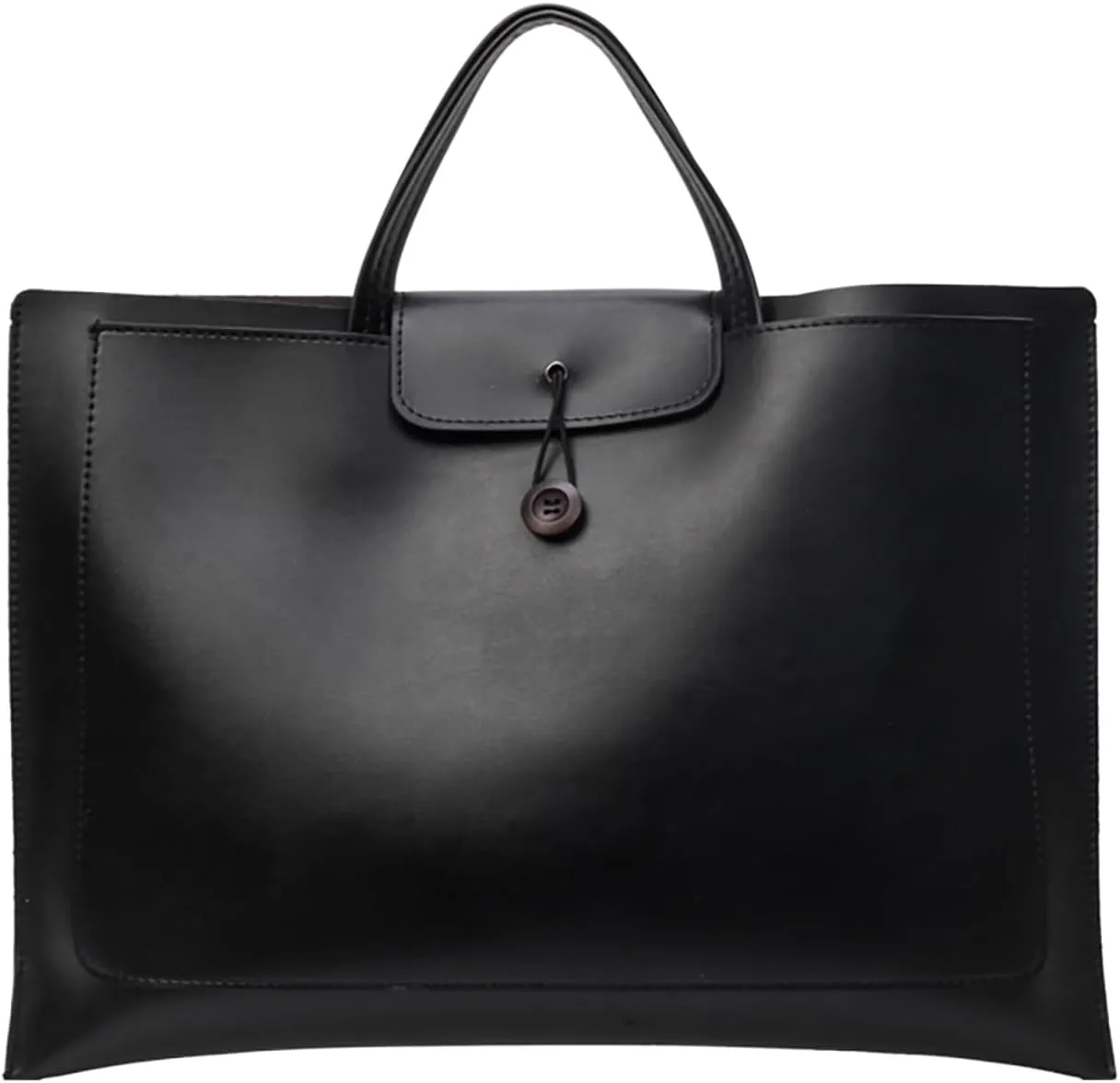 Tote bag,Laptop Bag for Women and Men, Waterproof Leather Computer Bags Business Office Work Bag Briefcase