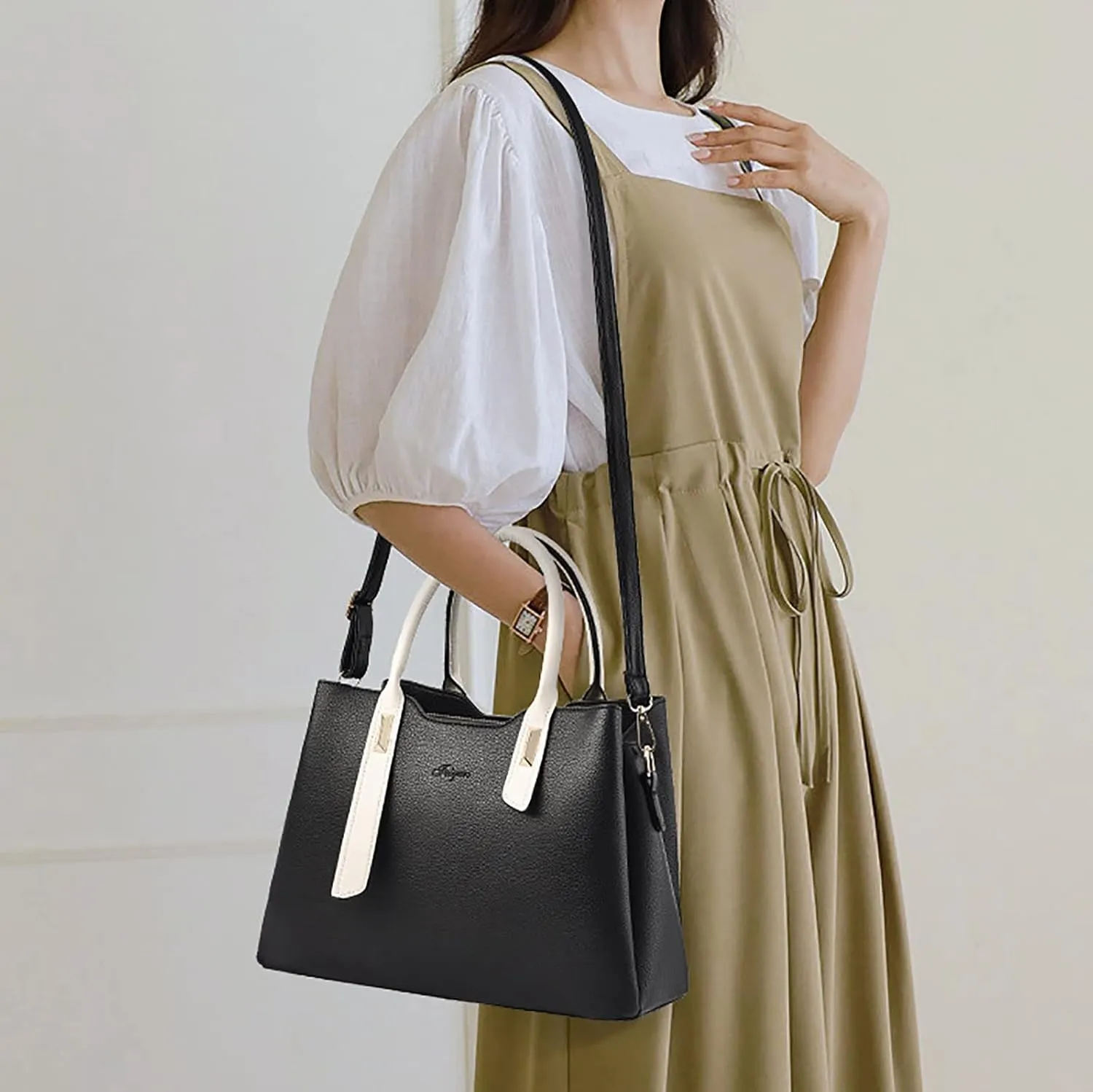 Tote Leather Bag For Women Fashion Handbags Ladies Purse Satchel Shoulder Bags Mini Handbags for Women