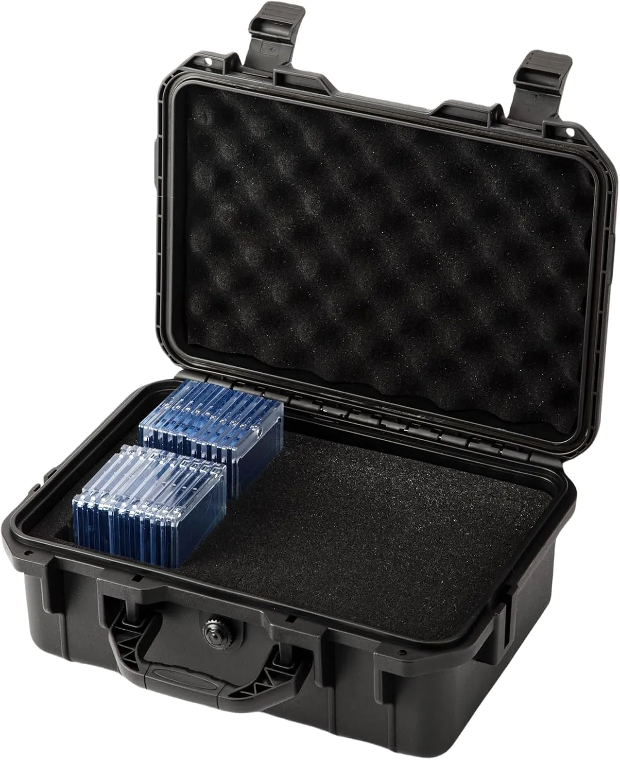 Trading Card Storage Case Toploaders card case | Stores 350  Toploaders, Fits 3"x4" Sports Cards & ONE-Touch Magnetic Holders