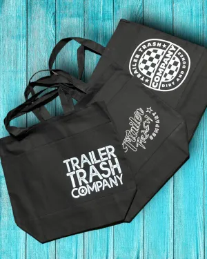 Trailer Trash Tote Bag with Pockets