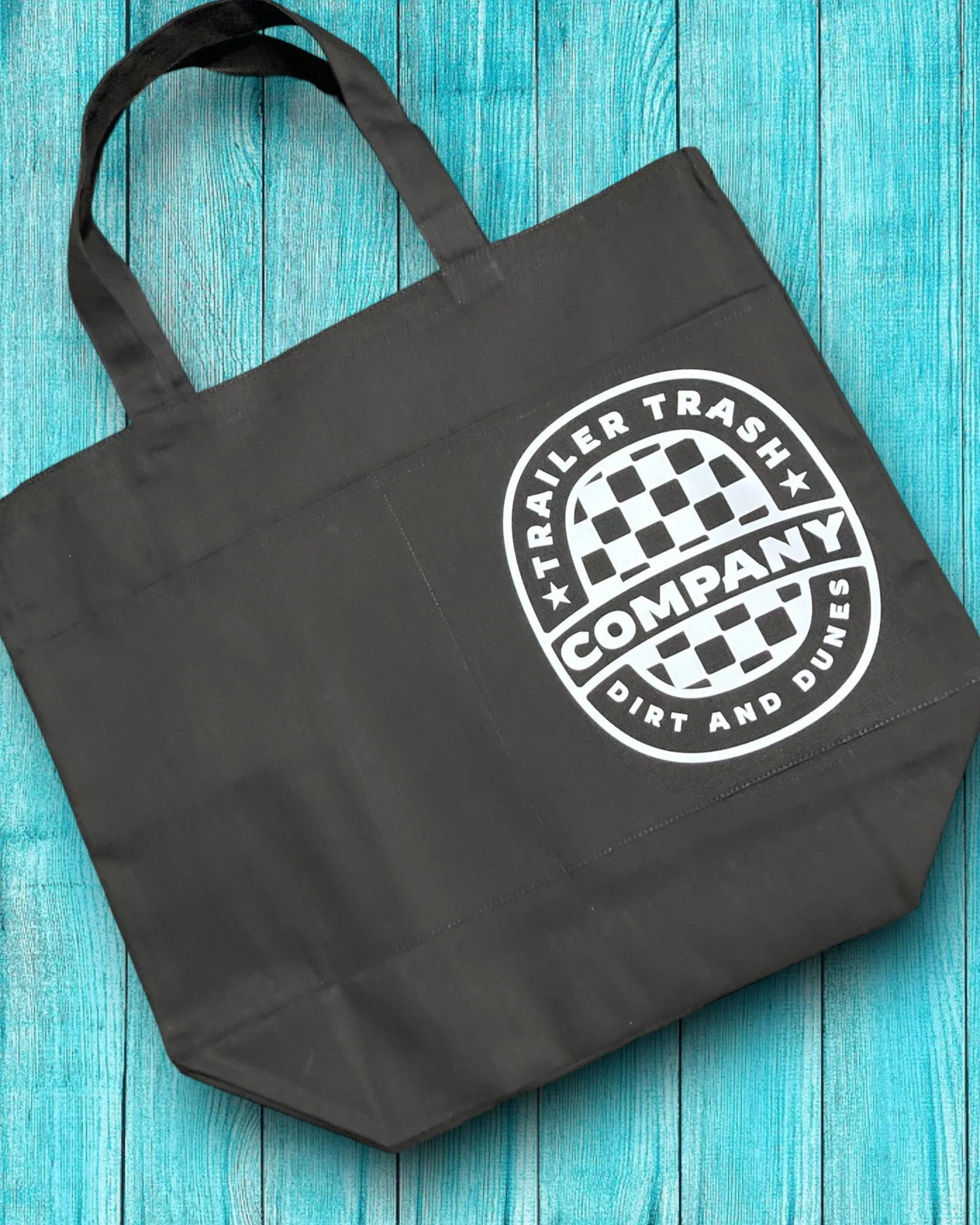 Trailer Trash Tote Bag with Pockets