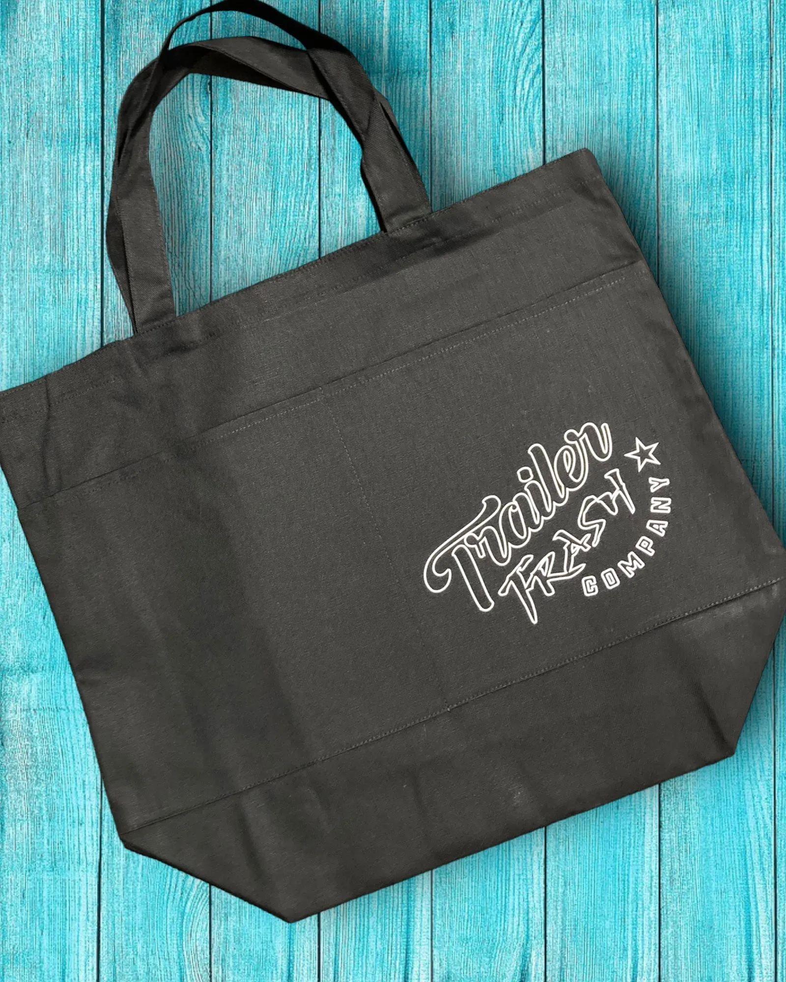 Trailer Trash Tote Bag with Pockets