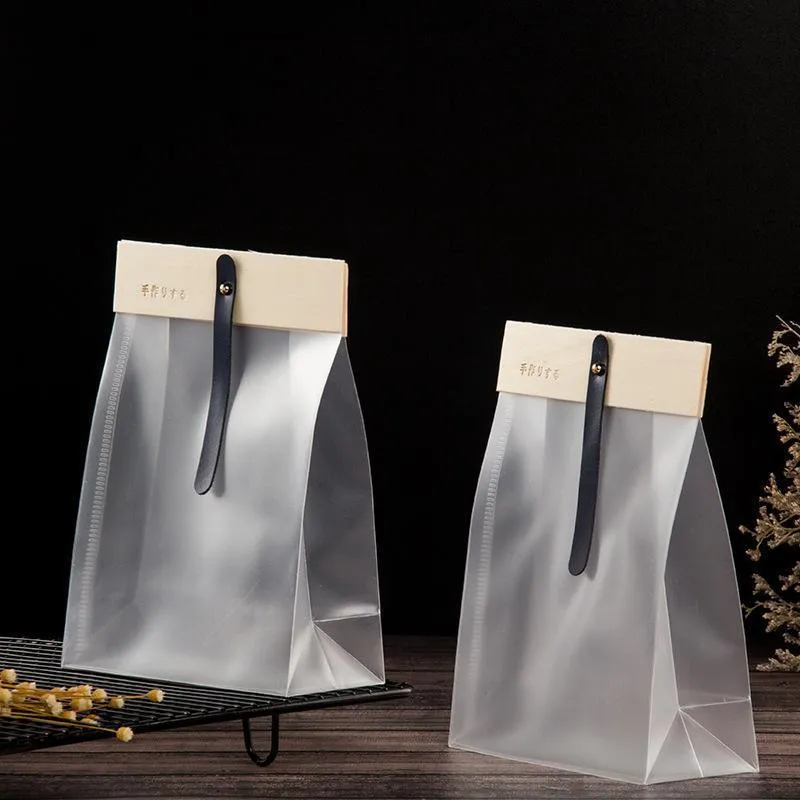 Translucent PP Cookie Bags 6Colors 50PCS