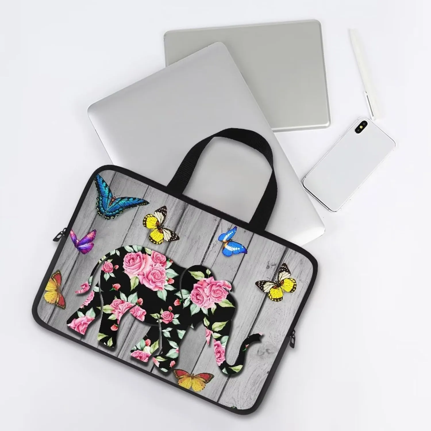 Uasibuni Laptop Tote Bag for Women Boy Girl 15.6 Inch Computer Bags Women Business Office Work Bag Briefcase