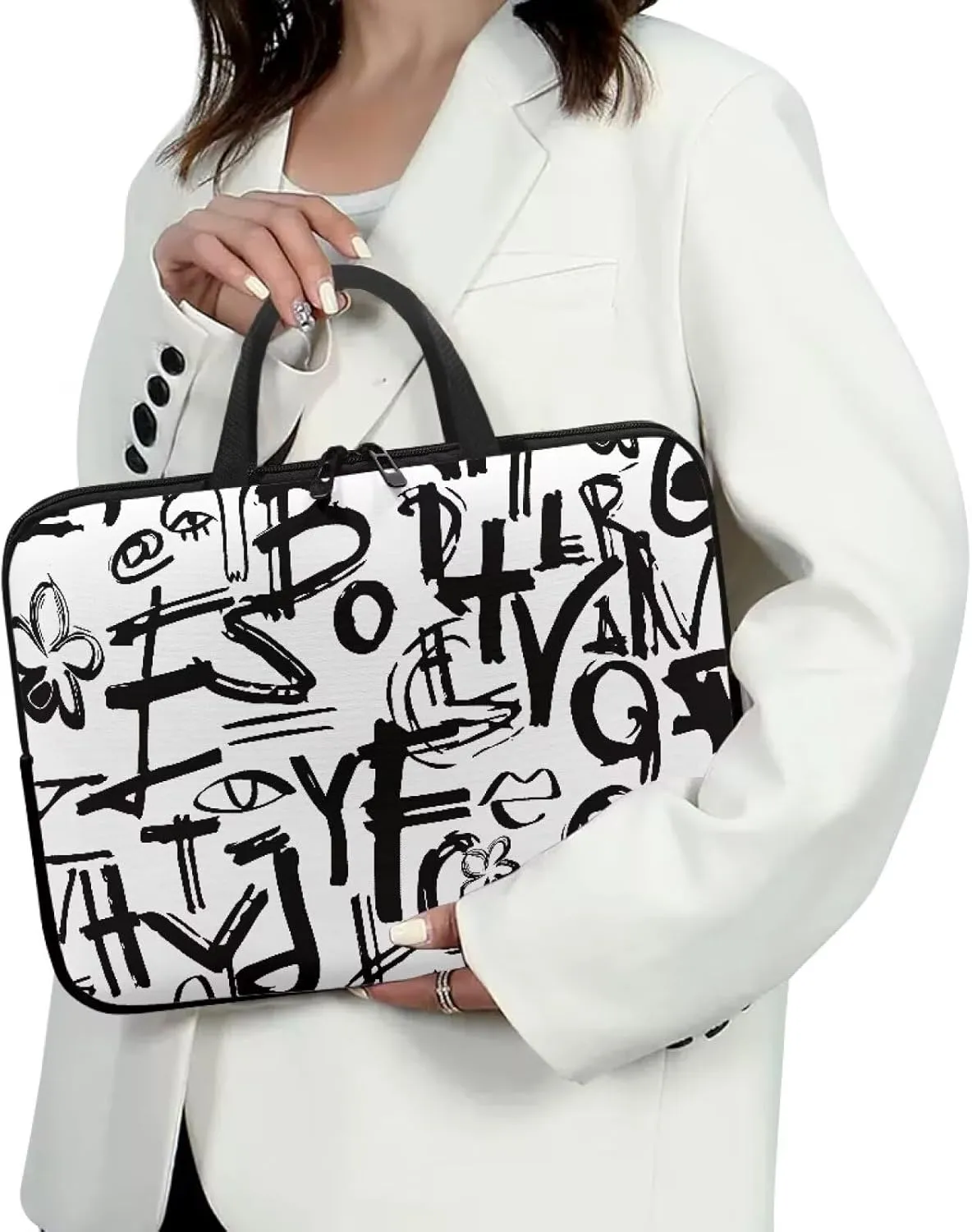 Uasibuni Laptop Tote Bag for Women Boy Girl 15.6 Inch Computer Bags Women Business Office Work Bag Briefcase
