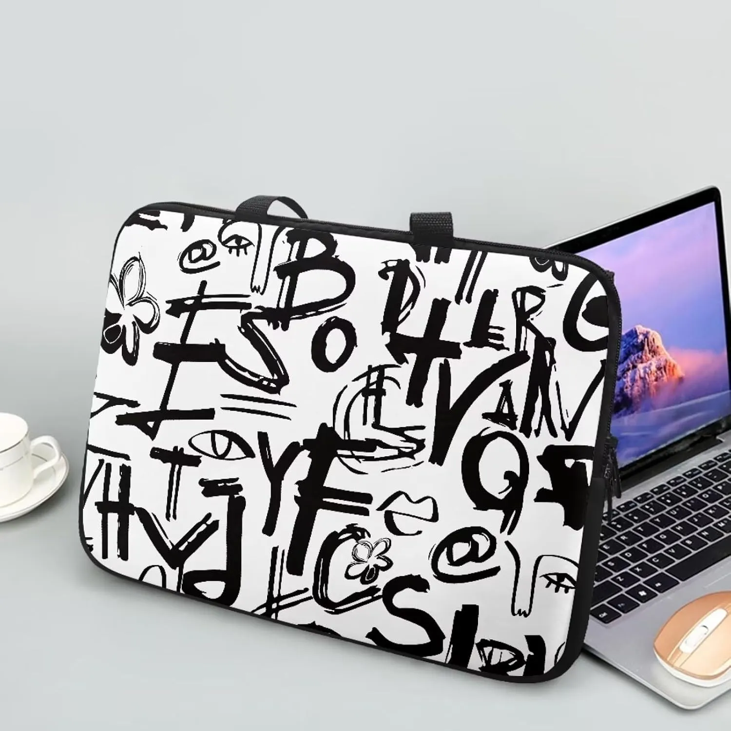 Uasibuni Laptop Tote Bag for Women Boy Girl 15.6 Inch Computer Bags Women Business Office Work Bag Briefcase