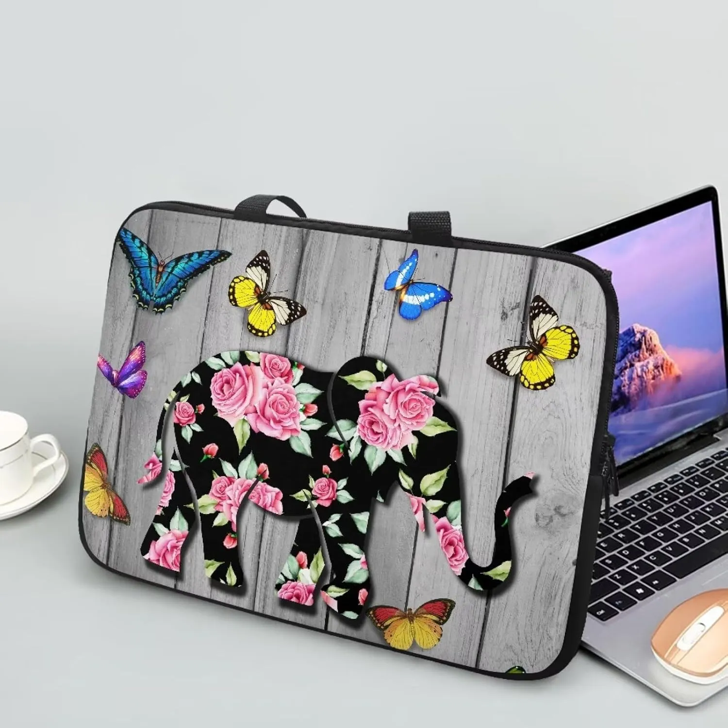 Uasibuni Laptop Tote Bag for Women Boy Girl 15.6 Inch Computer Bags Women Business Office Work Bag Briefcase