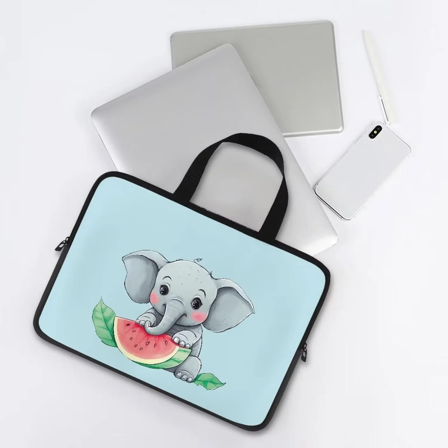 Uasibuni Laptop Tote Bag for Women Boy Girl 15.6 Inch Computer Bags Women Business Office Work Bag Briefcase