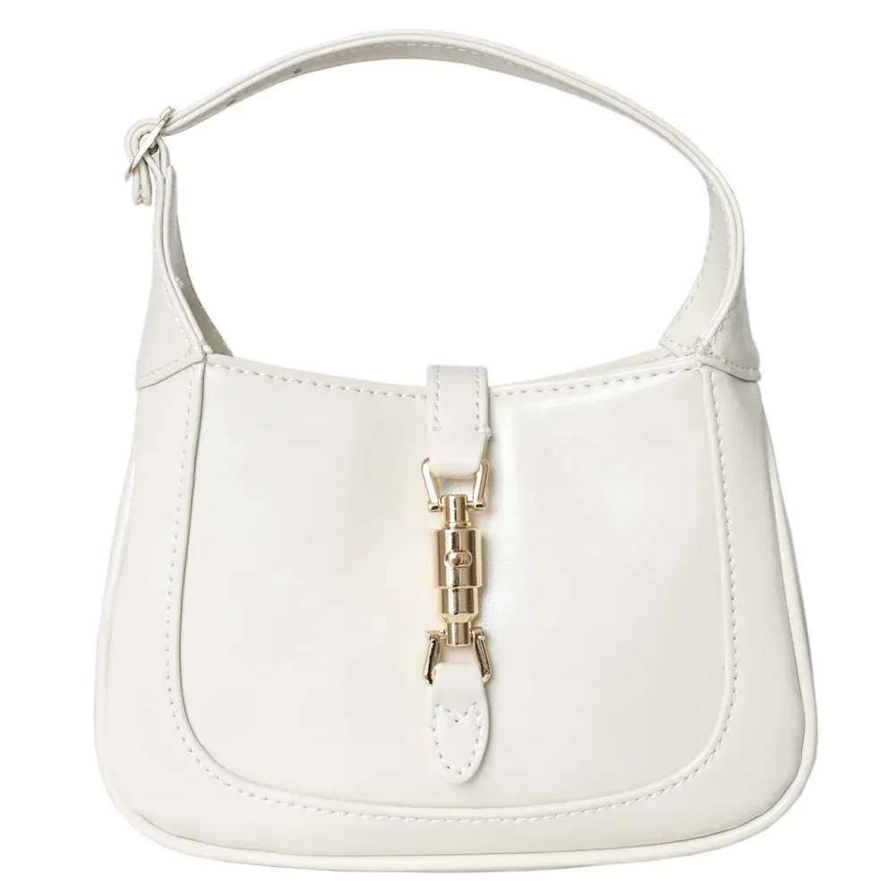 UBELLIN 2023 Real Leather Saddle Vintage Crossbody Bags for Women Small Underarm Bags Luxury Design Retro Horsebit Tote Bags