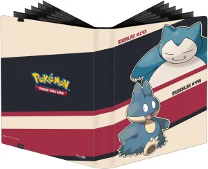Ultra Pro Pokemon Trading Card Game Display Album with Snorlax and Munchlax