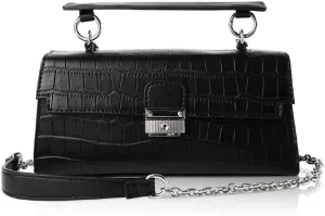 Unique Handmade Leather Women Shoulder Bag Lightweight & Zipper Closure Purse Black Color Comfortable & Durable Hand Bags For Women's Daily Use