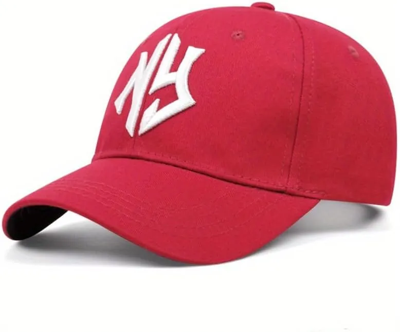 Unisex Baseball Cap with All-Match Duckbill Design, Four Seasons Casual Outdoor Sun Hat, Adjustable Fit for Men and Women
