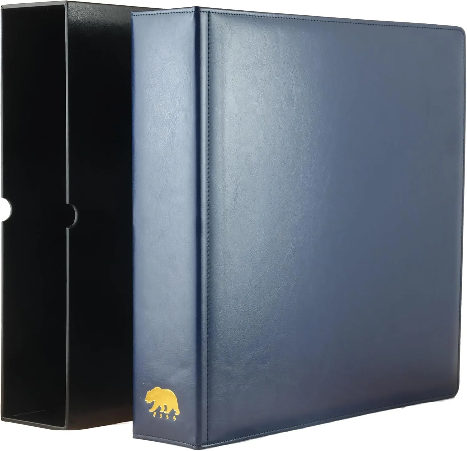 Ursae Minoris Manor Library Album with Collector's Pages for 45 Coins in Standard Certified or Certified-Style Holders PCGS, NGC, ANACS, Guardhouse, BCW, Ursae Minoris – Deep Blue with Slipcase