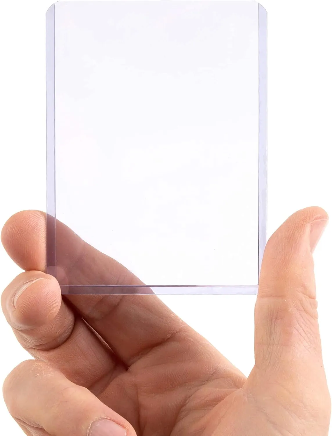 Vault X Toploaders 35pt, Trading Cards, Premium Extra Thick, 3" x 4" Seamless Rigid Card Holders, Hard Sleeves, Clear Protection for Collectible Card Games, Sports, TCG (100 Pack)