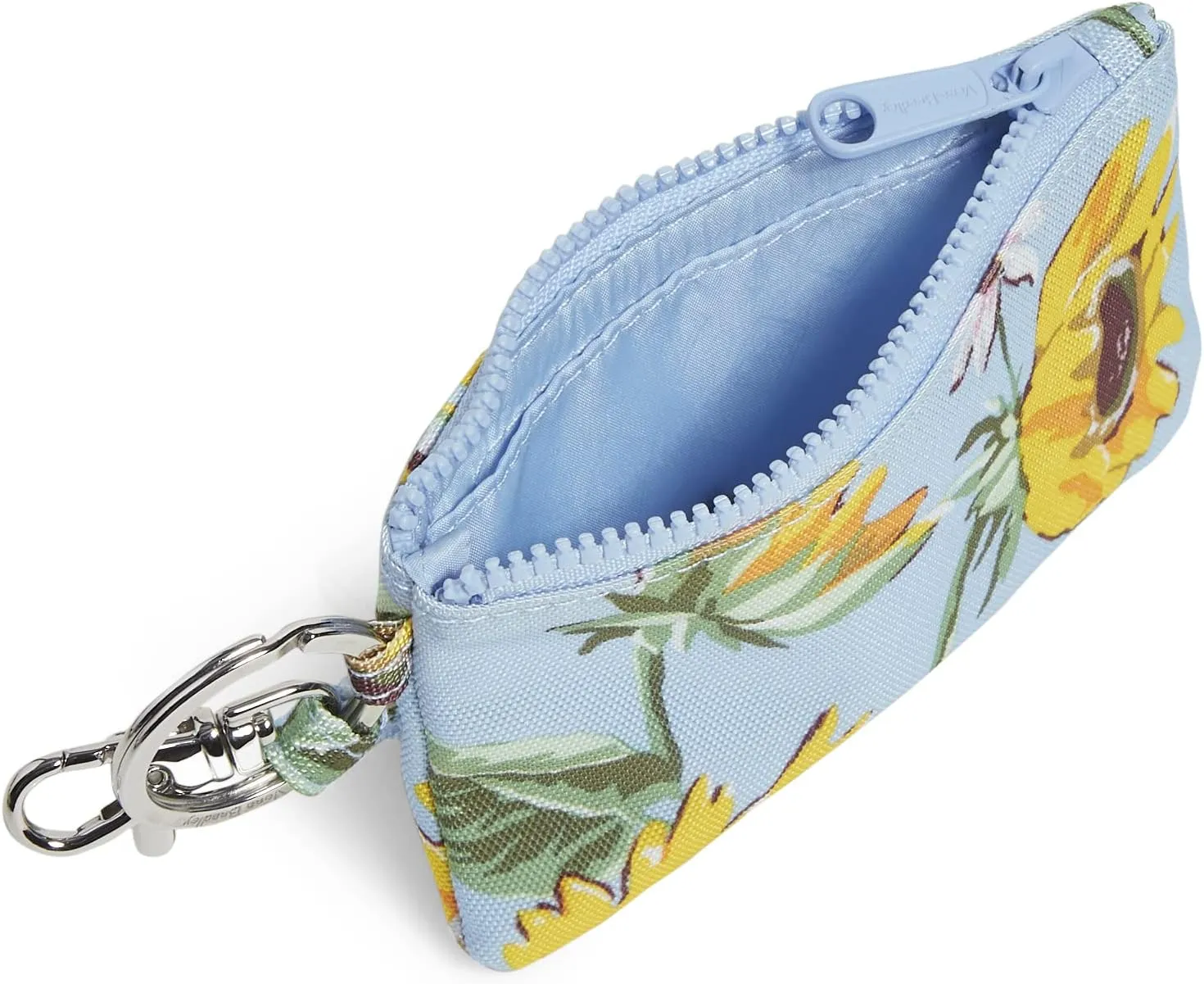 Vera Bradley Women's Recycled Lighten Up Reactive Zip ID Case and Lanyard Combo