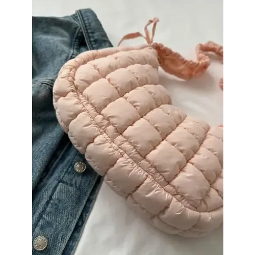 Vibrant Pink Quilted Shoulder Bags