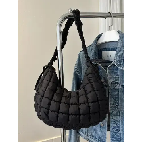 Vibrant Pink Quilted Shoulder Bags