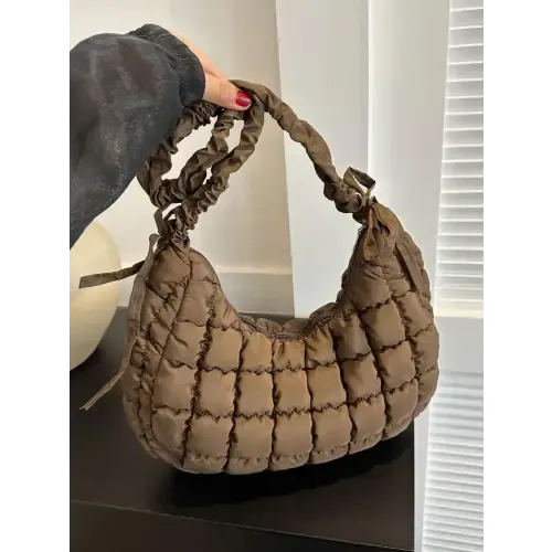 Vibrant Pink Quilted Shoulder Bags