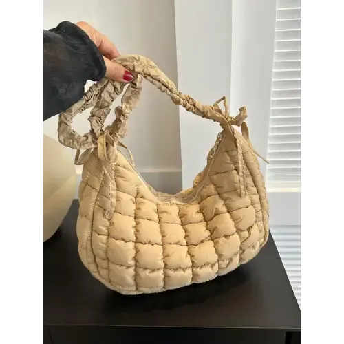 Vibrant Pink Quilted Shoulder Bags