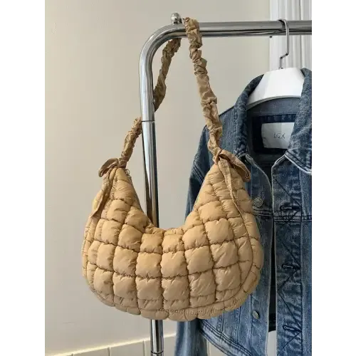 Vibrant Pink Quilted Shoulder Bags
