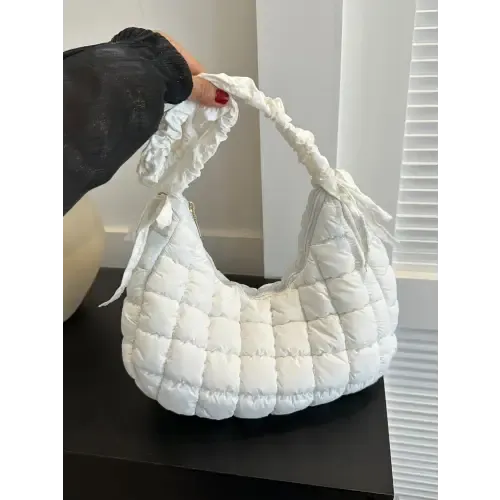 Vibrant Pink Quilted Shoulder Bags