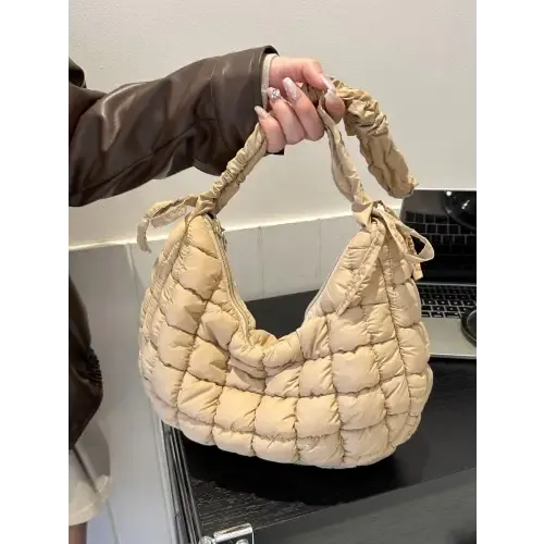 Vibrant Pink Quilted Shoulder Bags