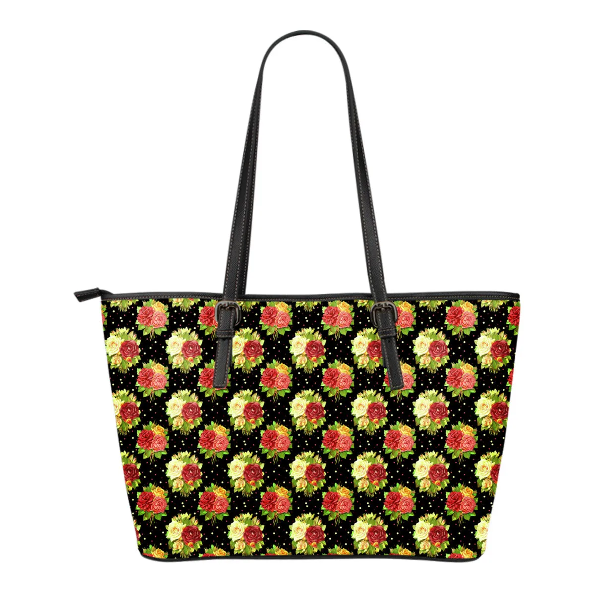Vintage Roses Eco-Leather Tote
