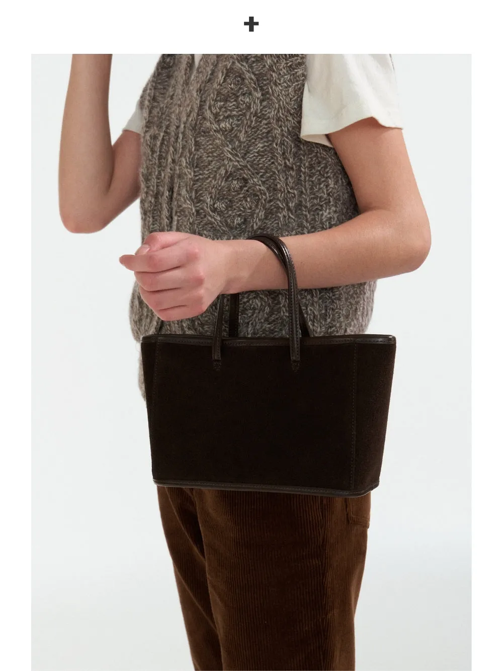 Vintage Suede Handbag
