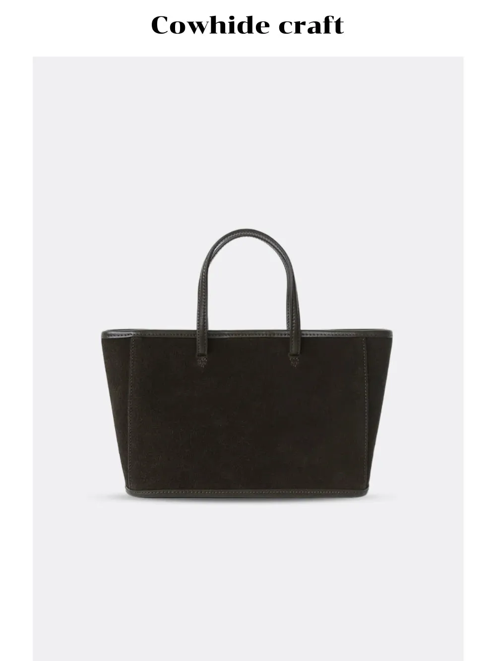 Vintage Suede Handbag