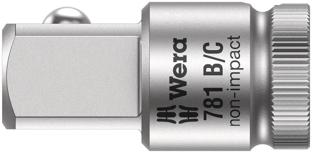 Wera 05042673001 781 B 3/8" Connection parts, 781 B/C x 1/2 x 36 mm x 3/8"